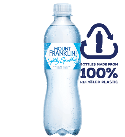 Mount Fraklin Water - 450mL PET - Lightly Sparkling