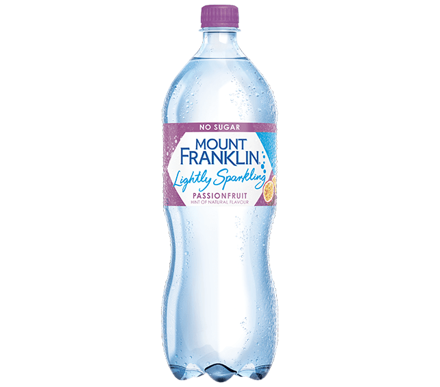 Mount Franklin Lightly Sparkling Passionfruit - 1.25L PET